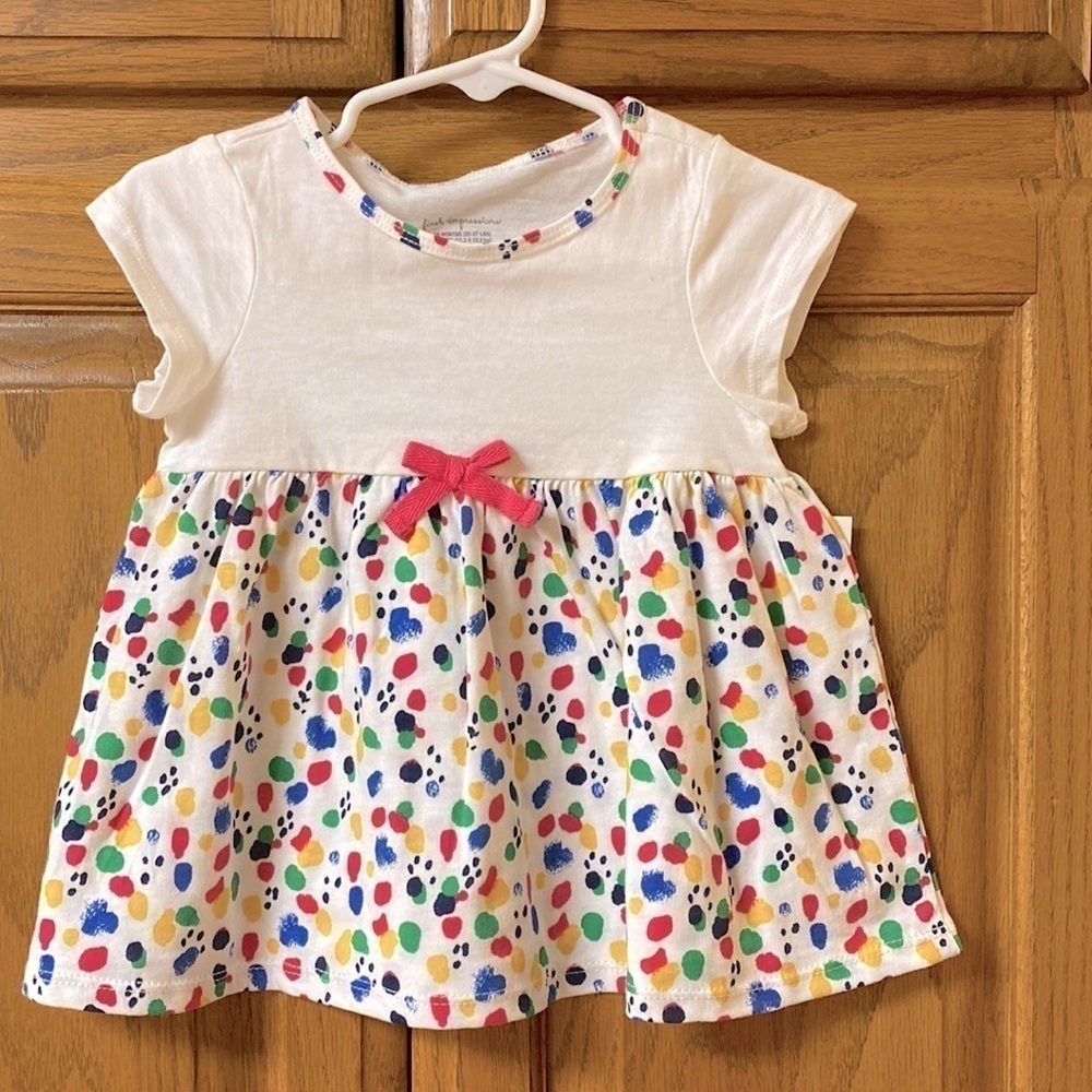 First Impressions Cotton Dress 18m